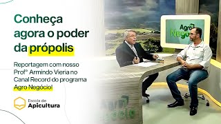 O poder da própolis  Entrevista com Professor Armindo no programa Agro Negócio [upl. by Fahland877]