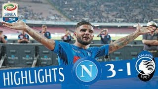 Napoli  Atalanta  31  Highlights  Giornata 2  Serie A TIM 201718 [upl. by Erodisi]