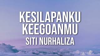 Siti Nurhaliza Kesilapanku Keegoanmu Official Lirik Video [upl. by Hitoshi383]