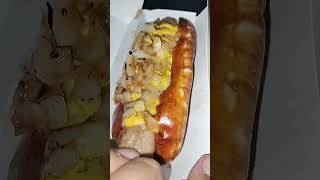 Bratwurst pretzel bun wienerschnitzel shorts [upl. by Aida]