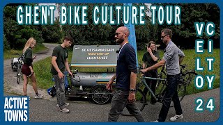 GHENT How to Create A Culture of Cycling  quotSecretsquot from the Cycling Embassy VeloCity 2024 Tour [upl. by Asirrac]