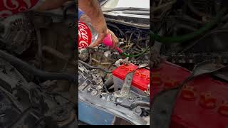 Open Oxygen Sensor Wash Catalytic Converter With MZ Cata Clean alsharifauto mz shani shortvideo [upl. by Fortunato689]