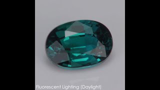 Oval Alexandrite Like Color Change Garnet 105 Carats [upl. by Yesiad]