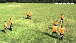 Rugby Drills  Passing Drill [upl. by Limaa]