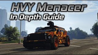 GTA Online HVY Menacer In Depth Guide [upl. by Einiar]