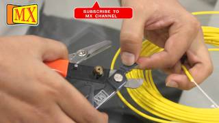 How to use Fiber Optic Cable Cutter Stripper before using it on the Splicing Machine [upl. by Sherrard343]