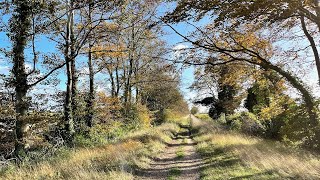 Cycle route from Cambridge Cherry Hinton Club Campsite [upl. by Elockin]