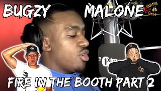 BUGZY JUST KEEPS GETTIN BETTER  Americans React to Bugzy Malone – Fire in the Booth Part 2 [upl. by Suzann38]