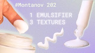 1 Emulsifier 3 Different Creams [upl. by Stralka851]