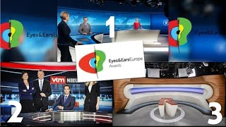 News Broadcast  Best Set Design  Europe 2014 HD [upl. by Ellehcil757]