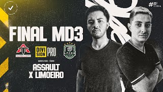 GLOBALTV NO AR  GRANDE FINAL  DIV PRO  LIMOEIRO x ASSAULT  Caster Wolfz [upl. by Aihsyt504]