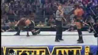 WrestleMania 17  Undertaker vs Triple H 23 [upl. by Lasonde877]