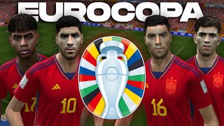 Juego la EUROCOPA con ESPAÑA en PES 6 THE DEN [upl. by Eelrebma61]