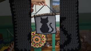 Quickest Way to Mount a Tapestry to a Dowel Sewing Method tapestrycrochet crochettutorial [upl. by Elinor416]