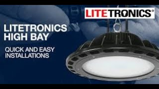 LiteTronics High Bay LED Light [upl. by Lamb358]