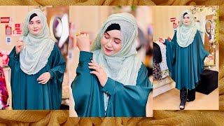 উমরাহ সেট amp Wedding Modest Collection  Hijabiana🌟🌟Sanji Da [upl. by Abbottson935]