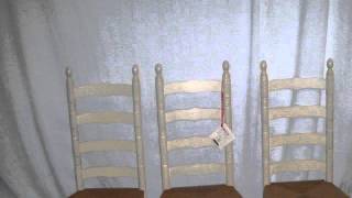 HOW TO  Fix LadderBack Chair Seats [upl. by Cyrie596]