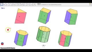 ALL PRISMS 3D with Geogebra 425 [upl. by Furie]