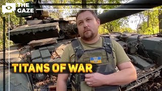 Frontline Heroes Stories from Ukraines Tankers in Donetsk  The Gaze [upl. by Marianna160]