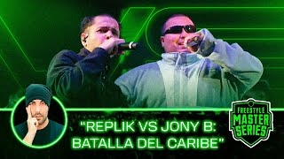 SE VIENE FMS CARIBE 🏴‍☠️ REPLIK VS JONY B EXHIBICIÓN FINAL FMSMEXICO T4 🇲🇽 Votación [upl. by Pierette60]