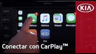 ¿Cómo conectar tu KIA con CarPlay™  KIA MOTORS MÉXICO [upl. by Hairej]