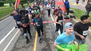 Jersey City Spring Half Marathon 10K 5K Run Fest [upl. by Cynara349]