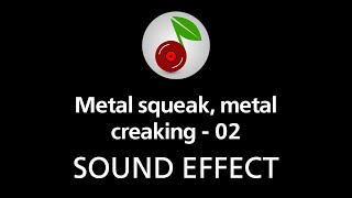 🎧 Metal squeak metal creaking  02 SOUND EFFECT [upl. by Haret]