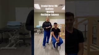 How to Test Cranial Nerve VIII Auditory physicaltherapy exercise pta [upl. by Corena]