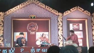 Chandrajith Tabla Solowith Violin amp Sarod Jugalbandi Concert Margazhi Utsavam Jaya Tv 2014 [upl. by Morell]