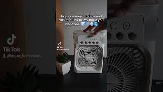 Link in bio 🚨 fan cooler coolingfan tiktokmademebuyit ledlights [upl. by Isa]