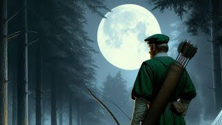 How Robin Hood Came to be an Outlaw  Audiobook with Scrolling OnScreen Text  1 Voice Narrator [upl. by Elatan]