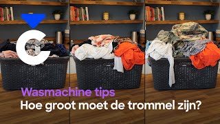 Hoe groot moet de trommel zijn  Wasmachine tips Consumentenbond [upl. by Frank]