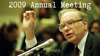 2009 Berkshire Hathaway Annual Meeting Full Version [upl. by Tnecniv]