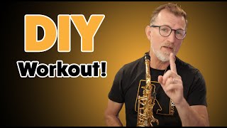 Making Your Own Saxophone Exercises  Arpeggio Workout [upl. by Reisfield824]