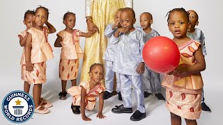 Miracle Nonuplets  Nine Babies Born At Once  Records Weekly  Guinness World Records [upl. by Eulalie207]