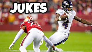 Nastiest Jukes of the 20232024 NFL Season [upl. by Genesa]