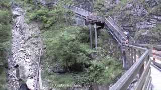 Natur Denkmal Nature monument Video 3 Kitzlochklamm Taxenbach Salzburger Land salzburg country [upl. by Dimitri984]