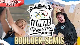 Budapest OQS 2024 Climbing  Boulder Semis │Condensed version [upl. by Harday]