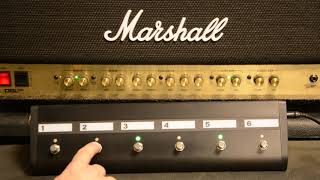 Marshall new DSL footswitch PEDL91016 [upl. by Nylitak]