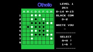 Othello Multivision FG2000 Arcade Longplay 1984 Tsukuda Original [upl. by Diandre]