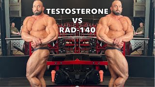 ANABOLIC STEROIDS VS SARMS  EP 1Testosterone VS Rad 140 [upl. by Emina]