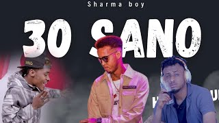 SHARMA BOY FT NEGGY 30 SANO  KARBAASH  RAP WALI AH  REACTION BY HASSAN SOYA [upl. by Yaron347]