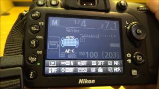 Nikon D7100 Autofocus Quick Tip [upl. by Aram]