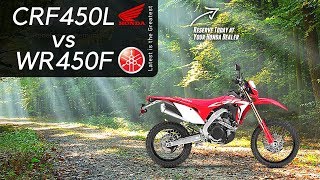 CRF450L vs WR450F  Which Should You Buy [upl. by Savvas261]