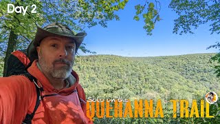 Solo on the Quehanna Trail  Day 2 [upl. by Rahsab]