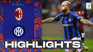 MilanInter 03  Inter triumph in Riyadh Goals amp Highlights  EA Sports Supercup 2023 [upl. by Bryant634]