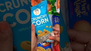 Opening 4700BC Crunchy Corn Himalayan Salt  Indian Snacks Review shorts [upl. by Atelra512]