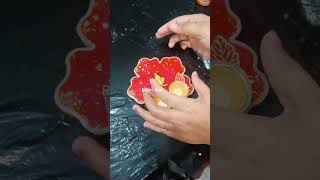 Resin Pooja thali Tutorial resin resinart resindecor [upl. by Amadus71]