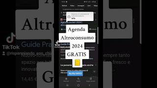 Agenda GRATIS 2024  Altroconsumo [upl. by Hairaza]