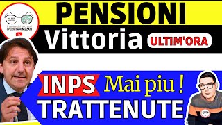 ⚠️ ULTIM’ORA VITTORIA PENSIONI ➡ ANNULLATE LE TRATTENUTE INPS perchè SONO ILLEGITTIME  MAGGIO 2023 [upl. by Sorac]